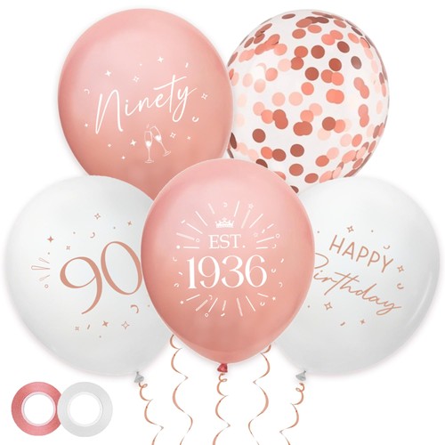 Pack 90th birthday balloons - pack,