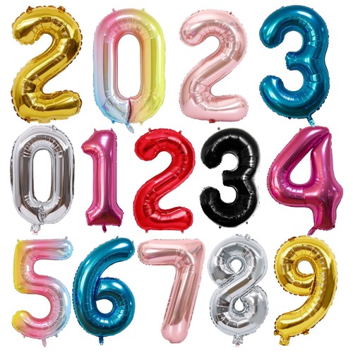 Foil number balloons - 16",