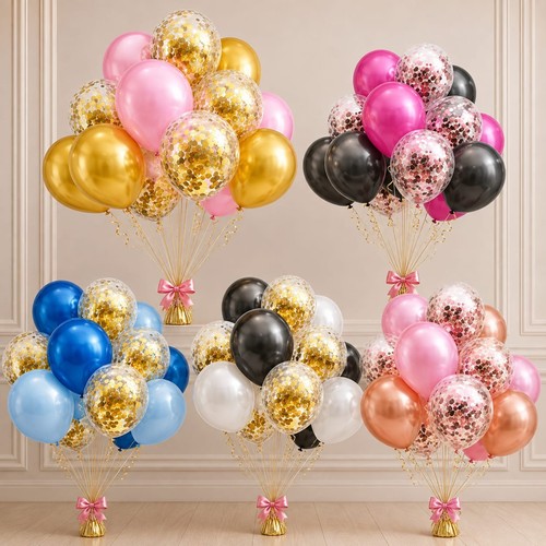 Pack glitter balloons - pack,