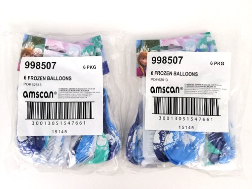 Disney frozen latex balloons - frozen,
