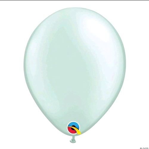 Qualatex pearl mint green - pearl, 11"
