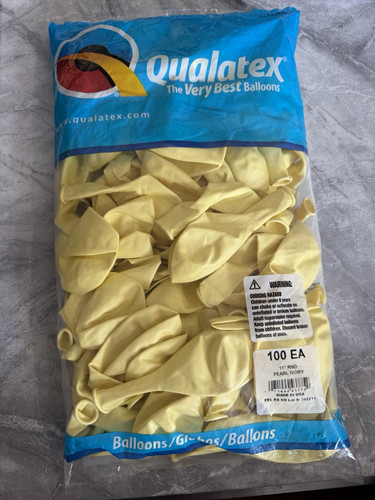 Qualatex pearl ivory round - qualatex,