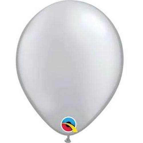 Qualatex round silver - round,