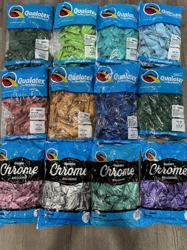 Lot packs 100ct - of, qualatex