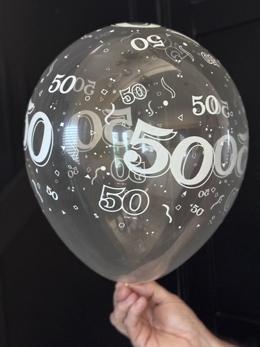 Qualatex 50th latex - qualatex,