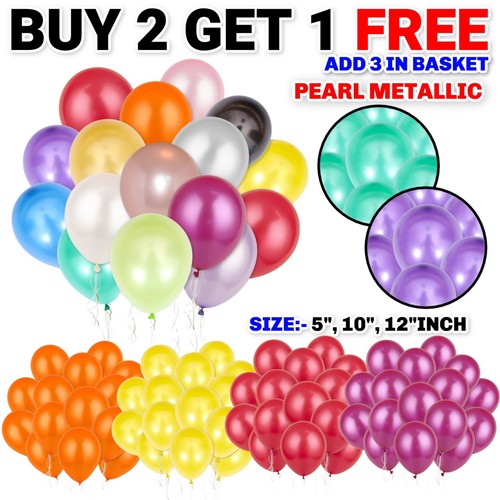 100 latex pearl baloon - x,