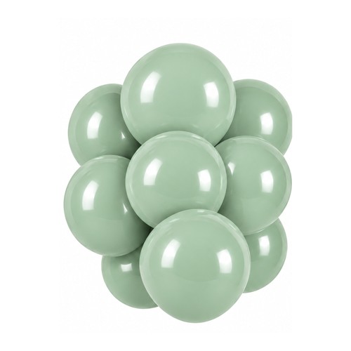 Pale green latex balloons - latex,