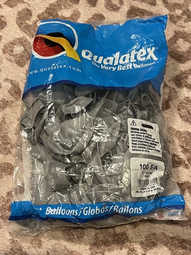 Qualatex grey latex - latex, balloons