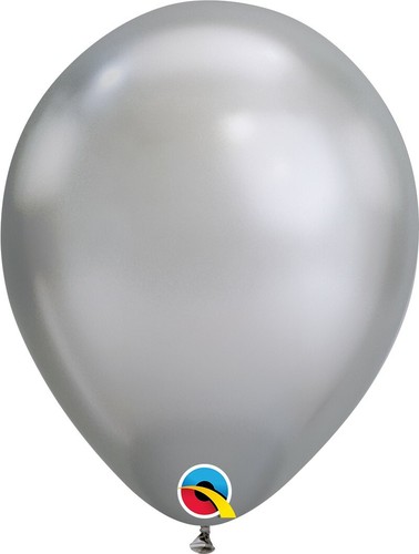 Qualatex chrome silver - silver, 11"