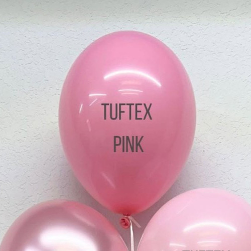 Tuftex pink latex balloons - tuftex,