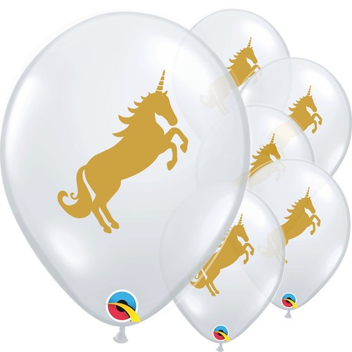 Qualatex unicorn diamond - diamond, clear