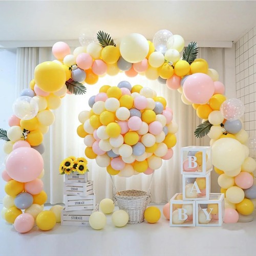 100 latex pastel baloon - latex,