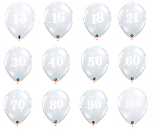 Qualatex milestone ages clear - qualatex,