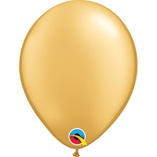 Qualatex gold latex - gold, 11"