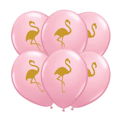 Flamingo pink latex helium - pink,